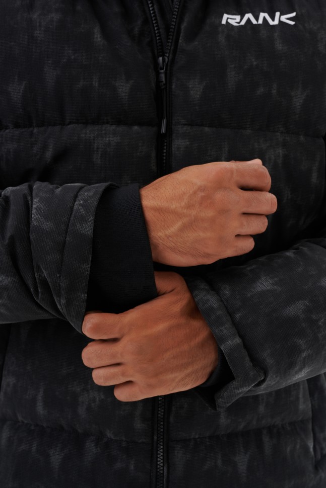 Куртка RANK Man, PROOF-TEX BL Printed Jacket, Black effect 1004020-090