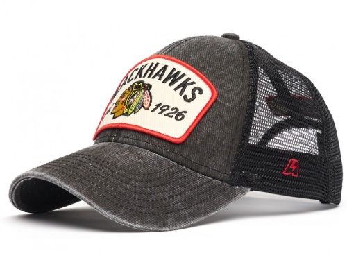 Бейсболка ATRIBUTIKA & CLUB Chicago Blackhawks, сер. 31107