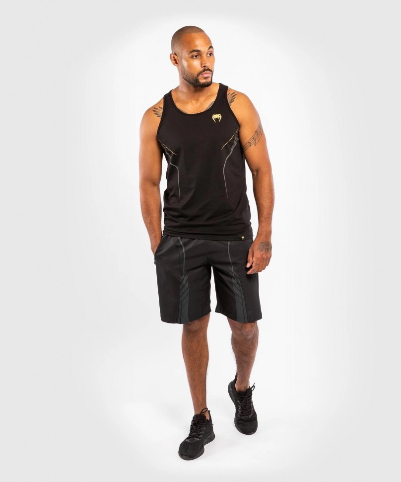 Майка Venum Athletics Black/Gold 05011