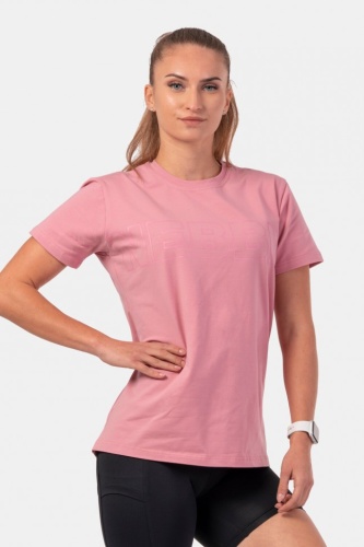 Футболка NEBBIA Invisible Logo T-shirt 602 Old rose