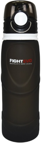 Бутылка FightEvo силиконовая 750 мл 4553_bk