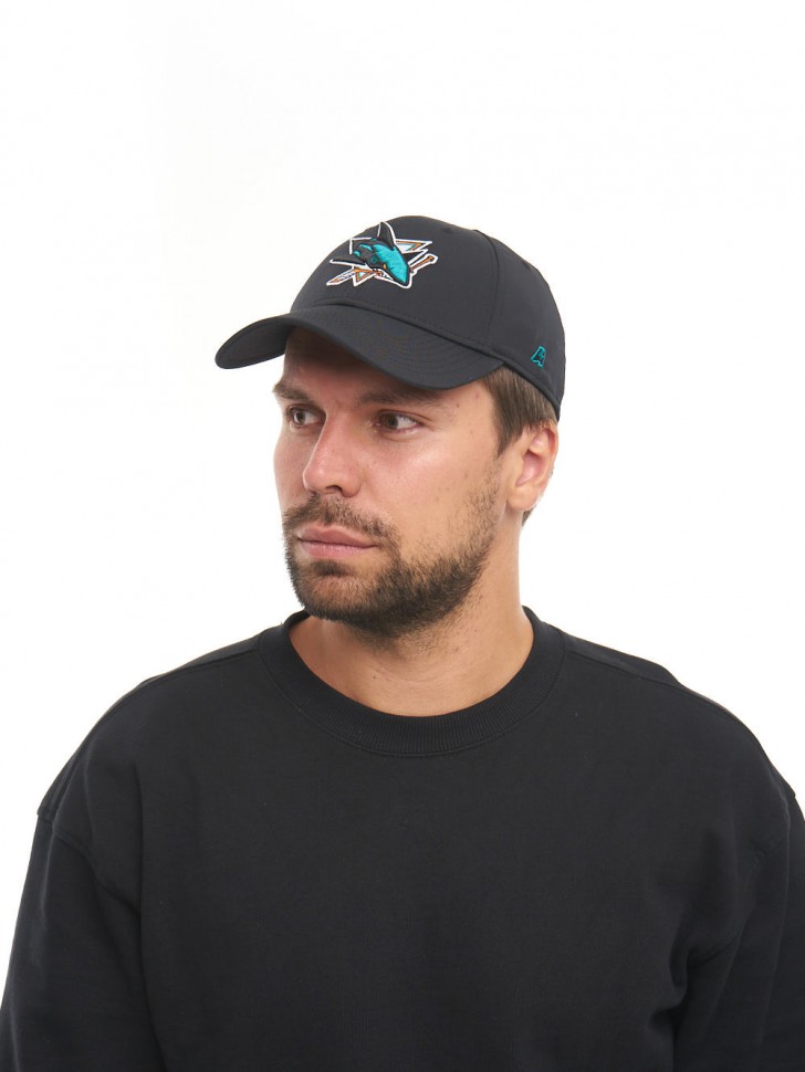 Бейсболка ATRIBUTIKA & CLUB San Jose Sharks, черн. 31523