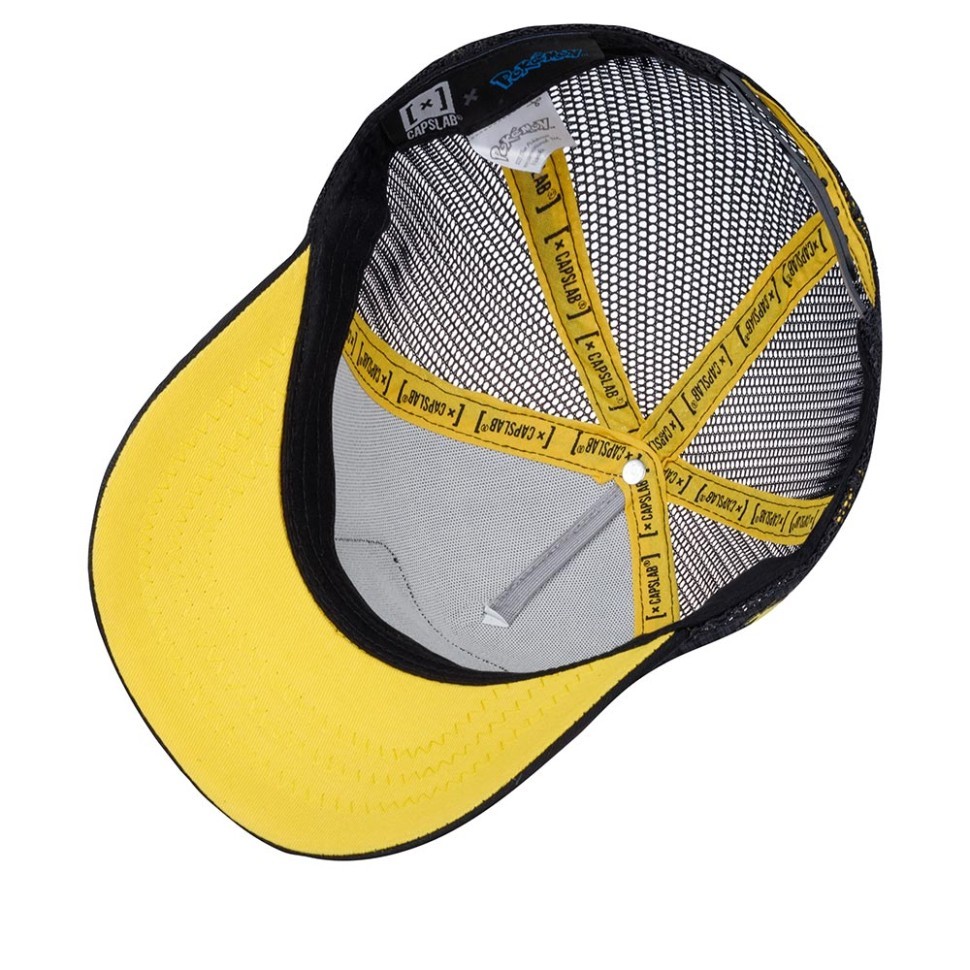 Бейсболка CAPSLAB Junior Pokemon Pikachu CL/PKM2/3/PIK5 (бел-чер) 88-226-48-00