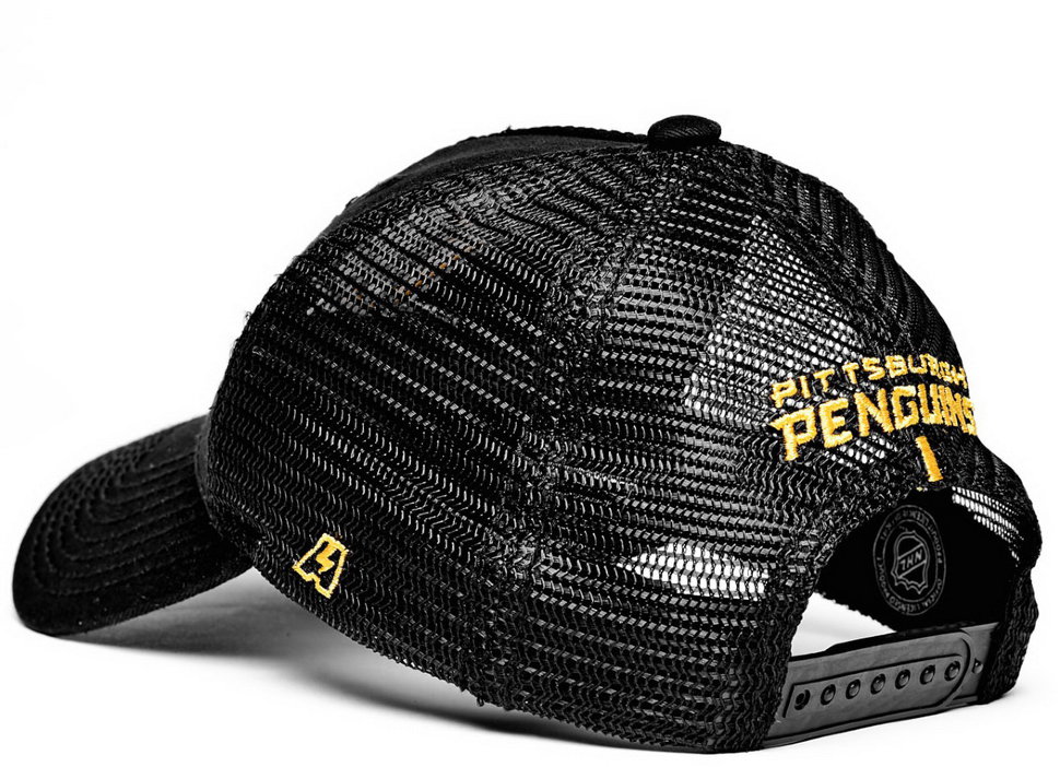 Бейсболка ATRIBUTIKA & CLUB Pittsburgh Penguins, черн. 28115