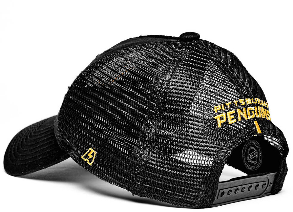 Бейсболка ATRIBUTIKA & CLUB Pittsburgh Penguins, черн., 50-52 28117