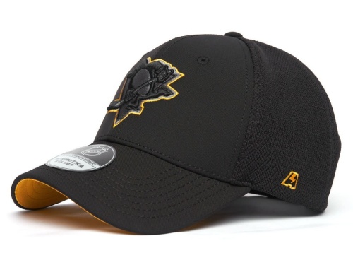 Бейсболка ATRIBUTIKA & CLUB Pittsburgh Penguins, черн. 31721 (55-58)