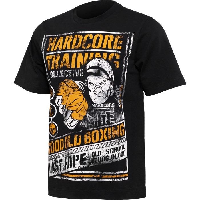 Футболка Hardcore Training Good Old Boxing Black Oversized Fit hctshirt0409