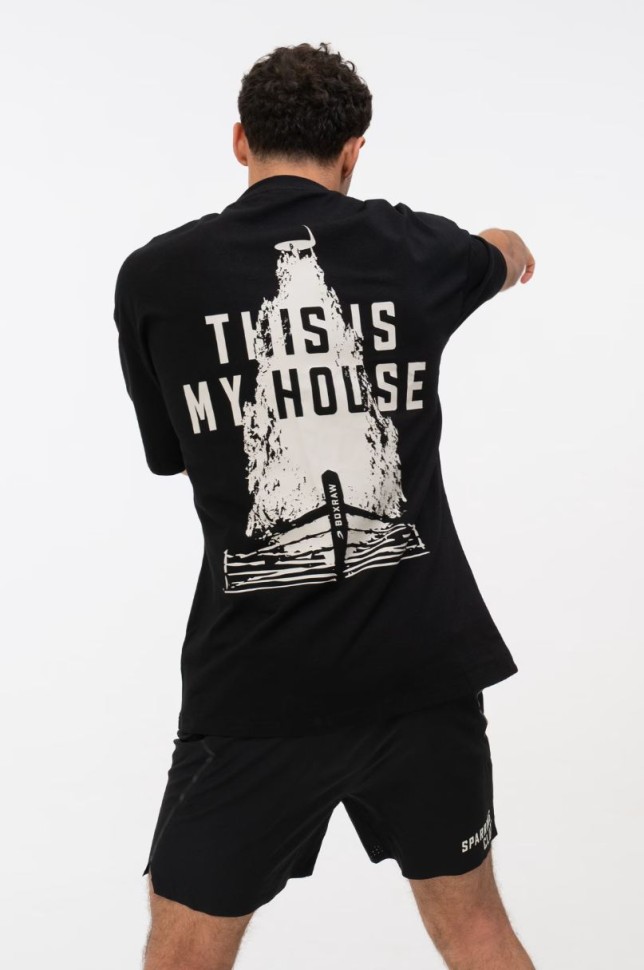 Футболка BoxRaw This Is My House BXRW-U-TIMH Black