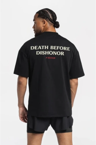 Футболка Boxraw Death Before Dishonor Oversized BXRW-BLOT-Black