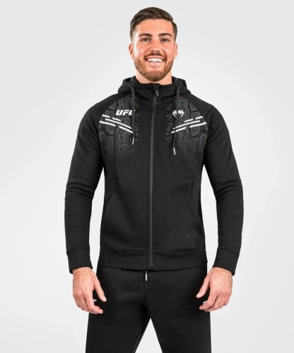 Толстовка Venum UFC Adrenaline by Venum Replica Men’s Zip Hoodie - Black VNMUFC-00204-001