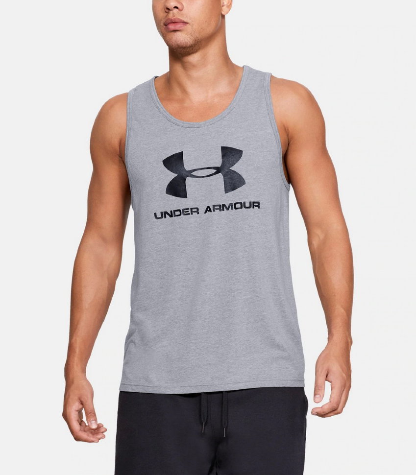 Майка Under Armour SPORTSTYLE LOGO TANK 1329589-036