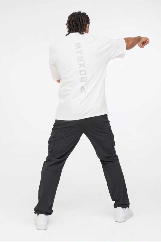 Футболка Boxraw Lineal Oversized BXRW-U-LINOT White