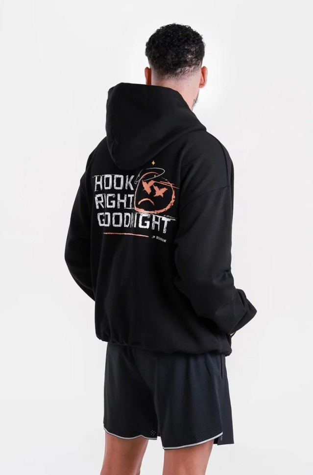 Худи BoxRaw Hook Right Goodnight Oversized BXRW-U-HRGOH Black