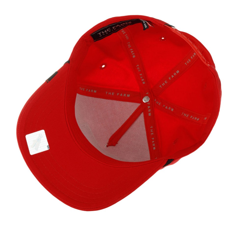 Бейсболка GOORIN BROTHERS ANIMAL FARM PANTHER 101-1108 (красный) 90-922-18-00