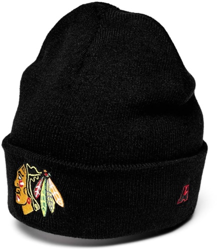 Шапка ATRIBUTIKA & CLUB Chicago Blackhawks, черн. 59001
