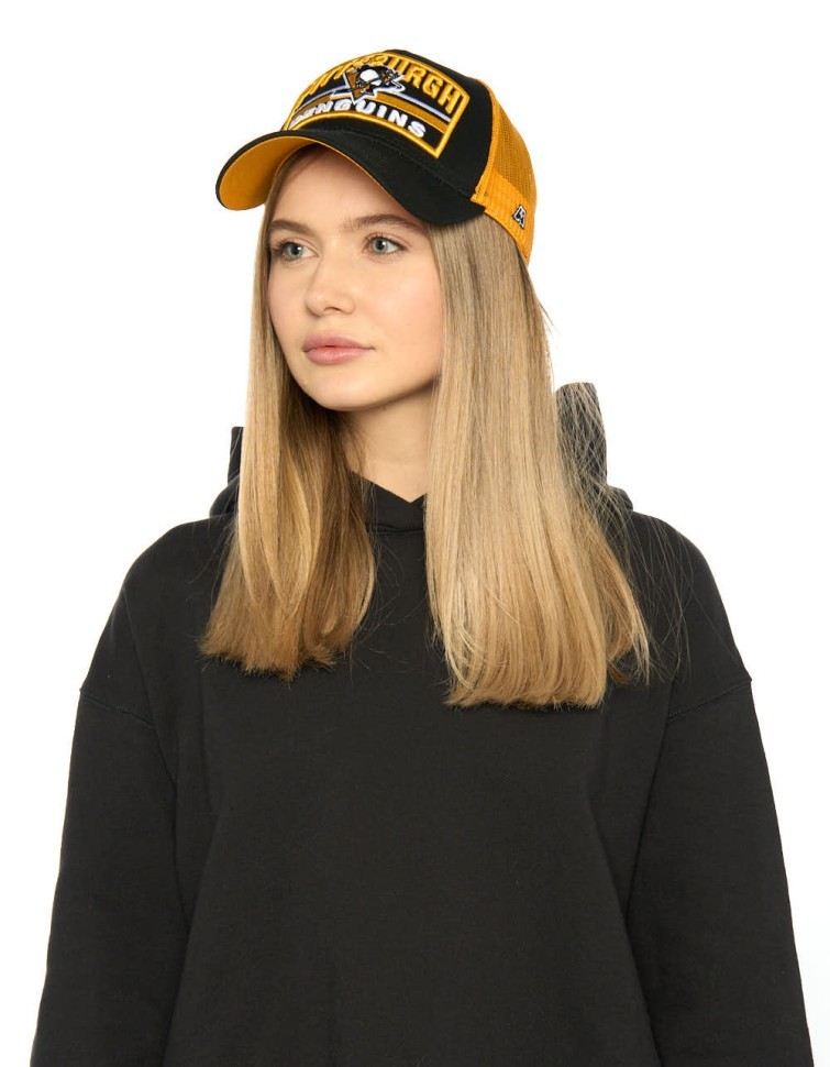 Бейсболка ATRIBUTIKA&CLUB Boston Bruins, черн.-желт. 31732