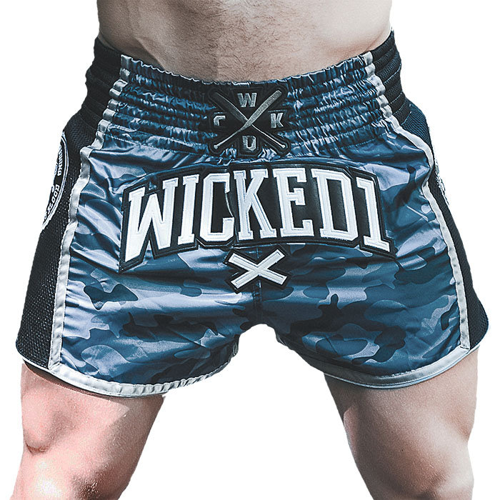 Шорты тайские Wicked One Muaythai X Hardcore Training wcktshorts014