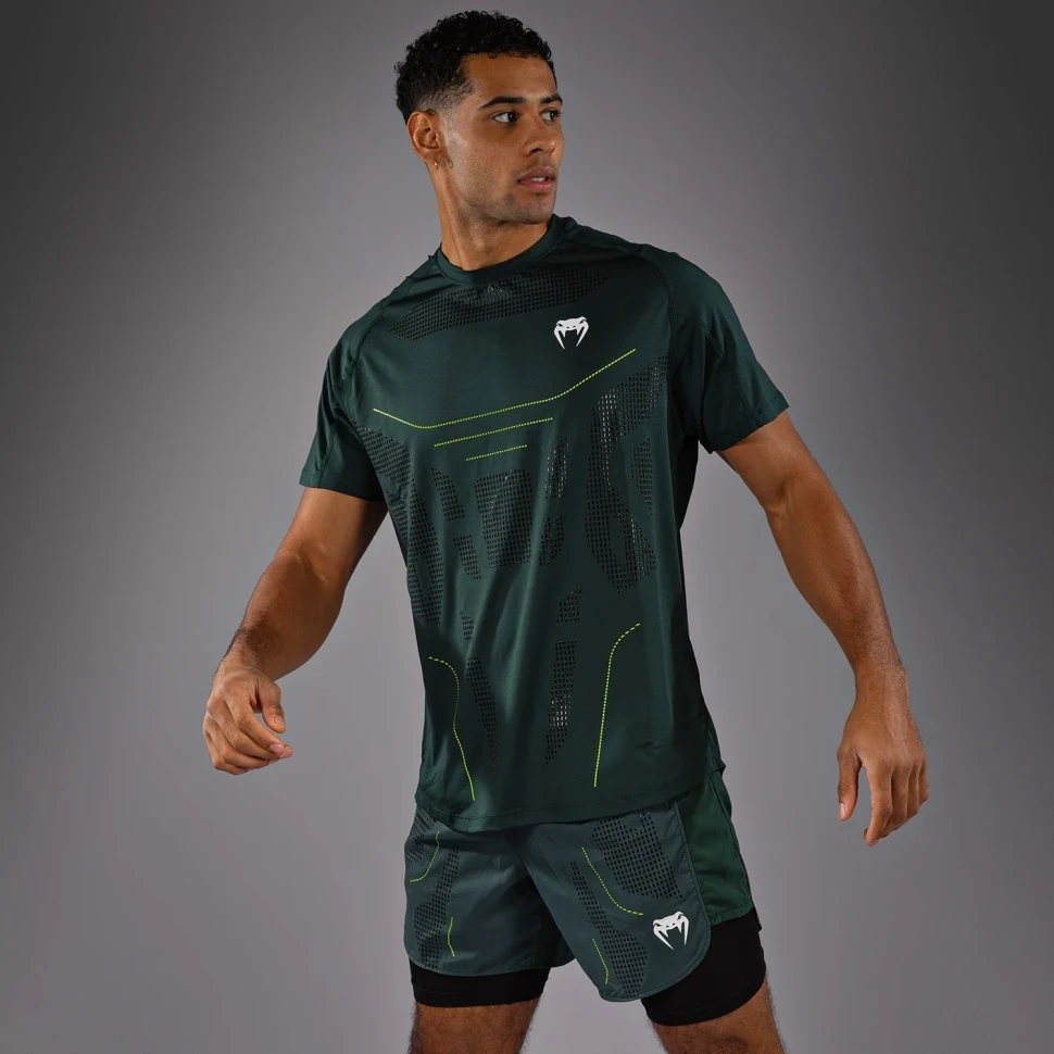 Футболка Venum Technical 3.0 Dry-Tech T- Shirt - Forest Green Ven05362-005