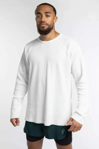 Лонгслив Boxraw Tunero Raw Edge Crew BXRW-RECR-White