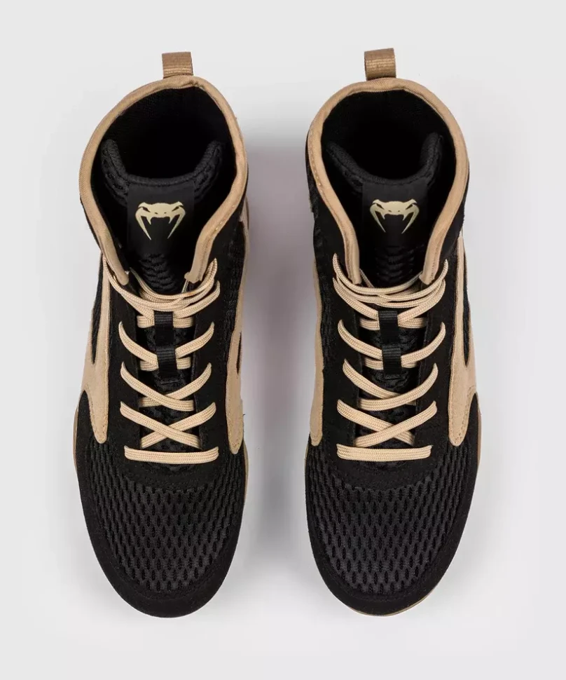 Боксерки Venum Contender Boxing Shoes - Black/Sand Ven04958-129