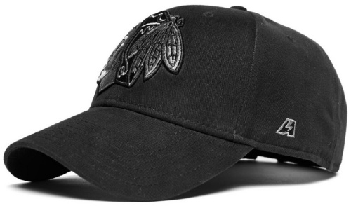 Бейсболка ATRIBUTIKA & CLUB Chicago Blackhawks, черн. 28135