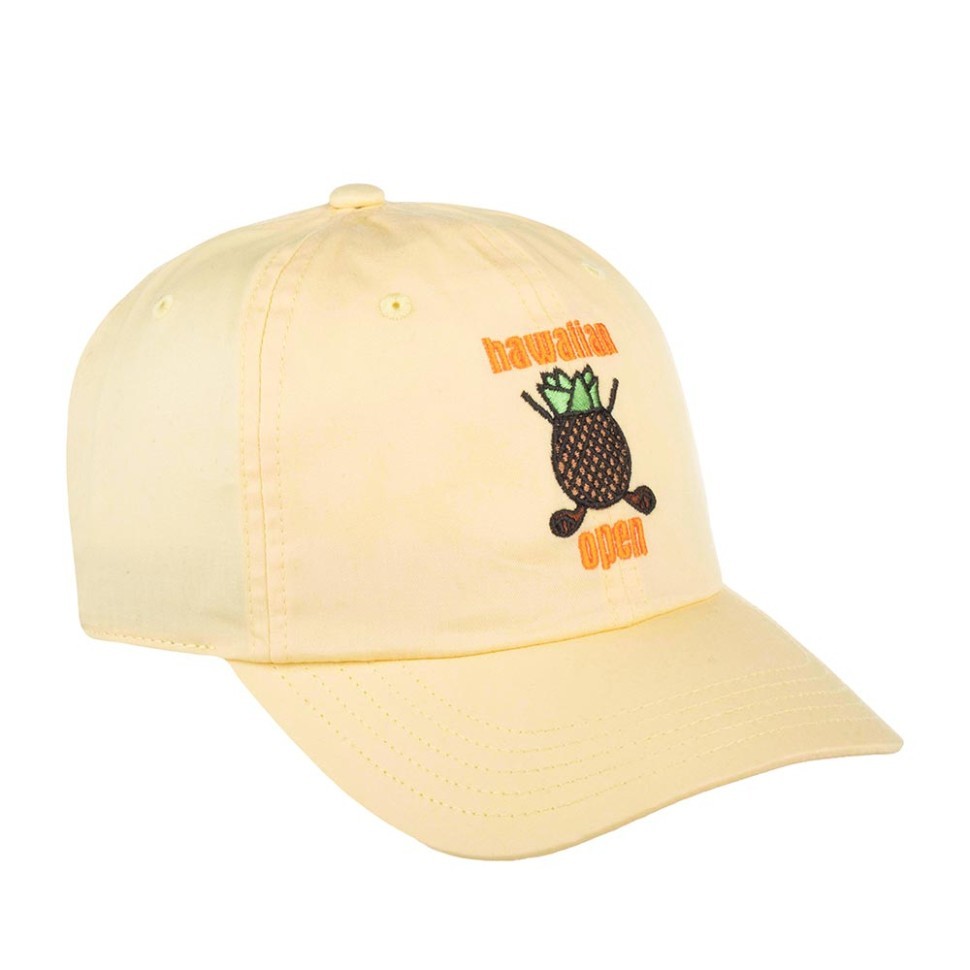 Бейсболка AMERICAN NEEDLE 19H006A-HAWAO Hawaiian Open Lightweight Hepcat (лимонный) 06-348-20-00