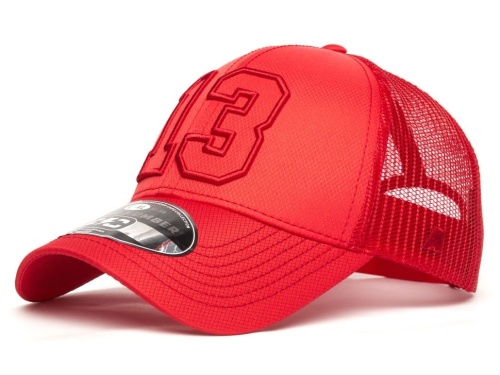 Бейсболка ATRIBUTIKA & CLUB №13, красн. 207399 (55-58)