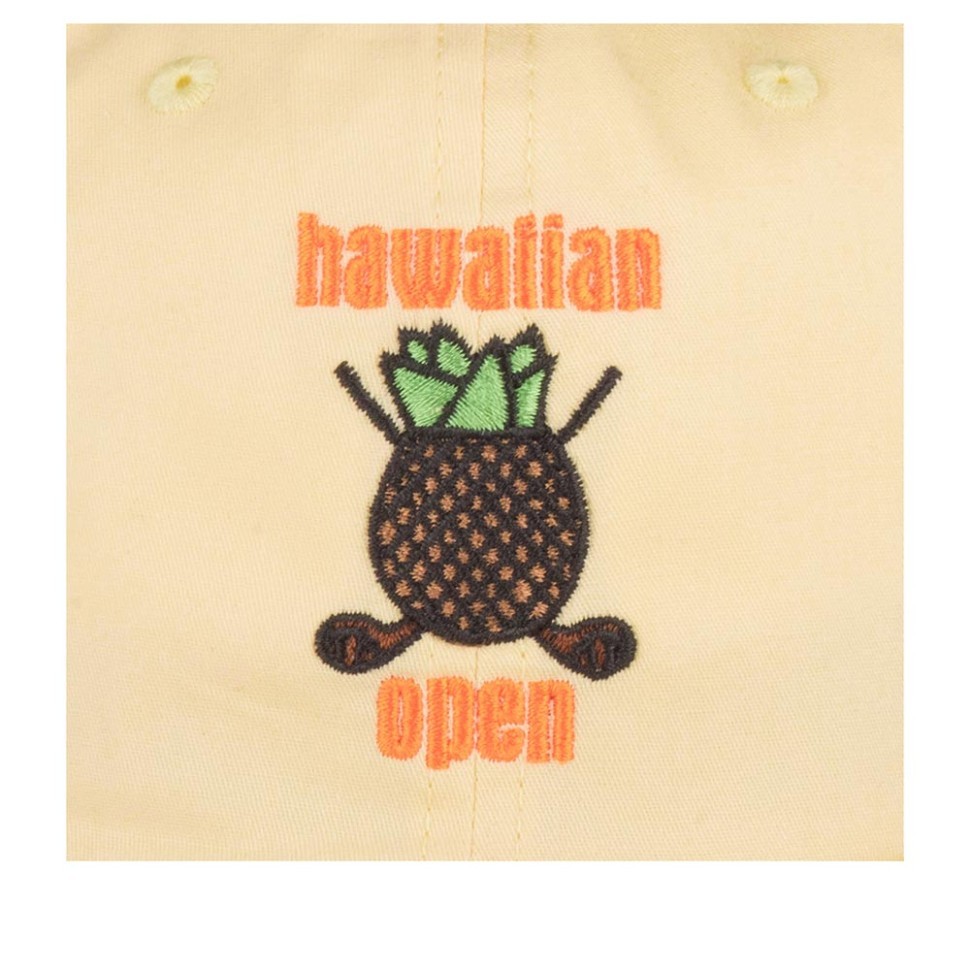 Бейсболка AMERICAN NEEDLE 19H006A-HAWAO Hawaiian Open Lightweight Hepcat (лимонный) 06-348-20-00