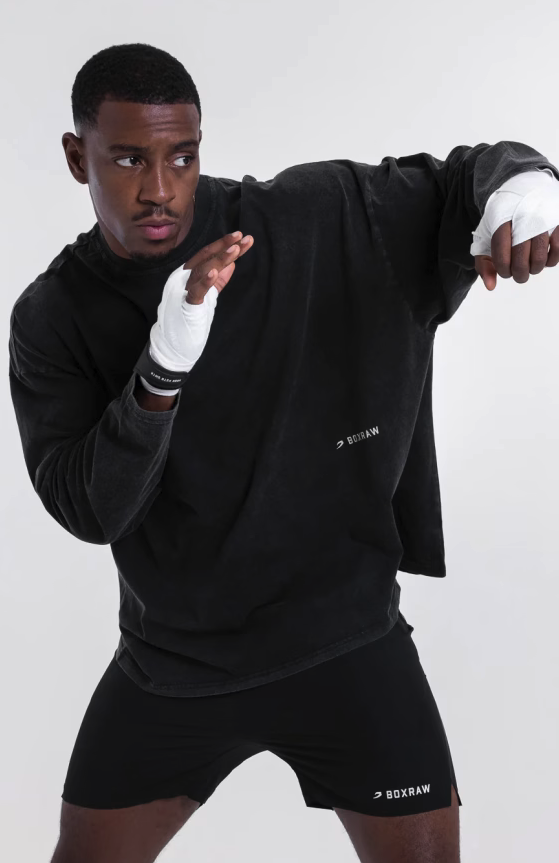 Лонгслив Boxraw Sparring Club BXRW-SPCLLST Black