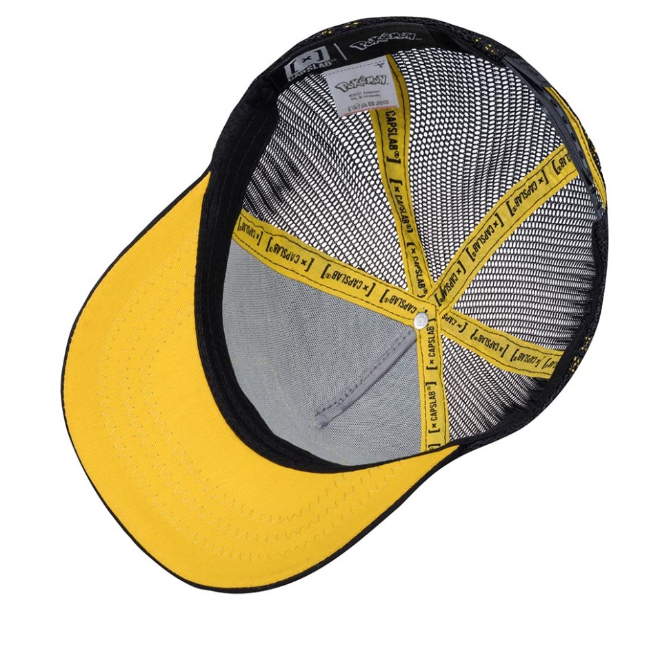 Бейсболка CAPSLAB Pokemon Pikachu CL/PKM2/1/PIK7 Pokemon Pikachu (черный)