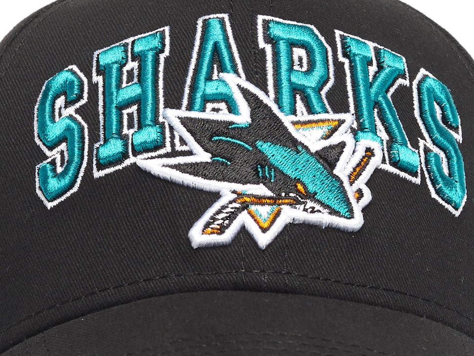 Бейсболка ATRIBUTIKA & CLUB San Jose Sharks, черн. 31172