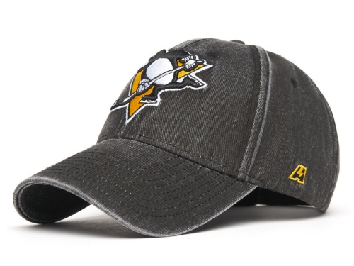 Бейсболка ATRIBUTIKA & CLUB Pittsburgh Penguins, черн. 31239 (55-58)