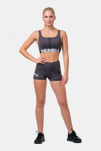 Шорты Nebbia 582 classic HERO High Waist Shorts Dark green