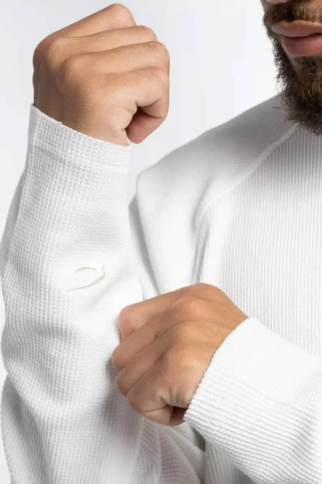 Лонгслив Boxraw Tunero Raw Edge Crew BXRW-RECR-White