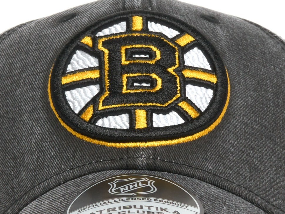 Бейсболка ATRIBUTIKA & CLUB Boston Bruins, черн. 31768