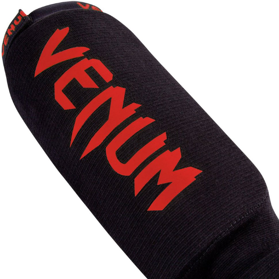 Щитки Venum Kontact Black/Red 01287