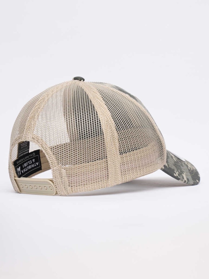 Бейсболка ATRIBUTIKA & CLUB №13, хаки. 207525