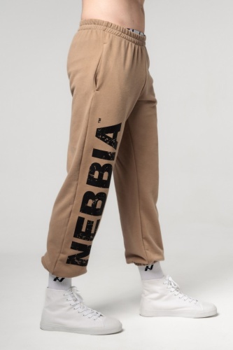 Брюки Nebbia Gym Sweatpants Baggy Style GYM BRO 365 Green (L)