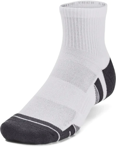 Носки Under Armour UA Performance Tech 3pk Qtr-WHT 1379510-100