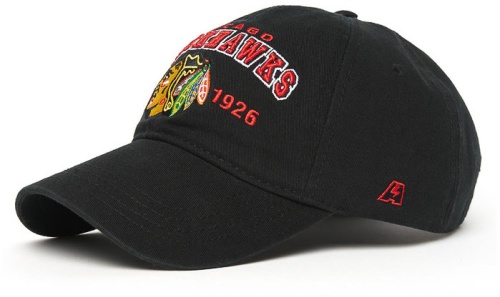 Бейсболка ATRIBUTIKA & CLUB Chicago Blackhawks, черн. 31065