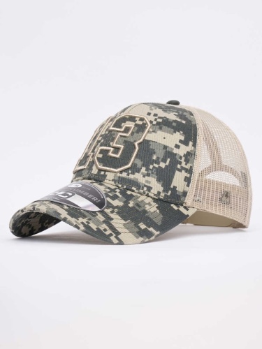 Бейсболка ATRIBUTIKA & CLUB №13, хаки. 207525