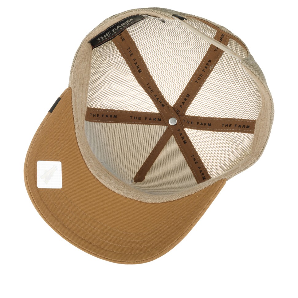 Бейсболка GOORIN BROTHERS ANIMAL FARM Pantera бежевый кремовый 91-855-54-00