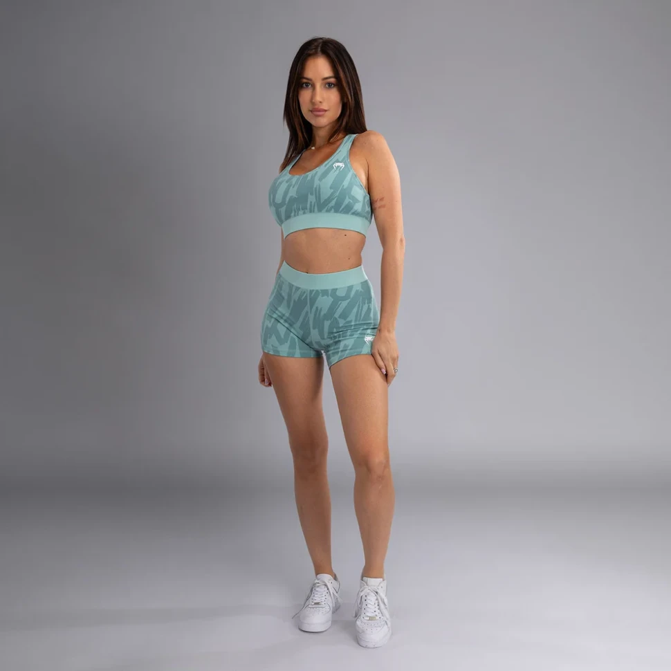 Шорты Venum Graffiti Compression Aqua VEN05272-637
