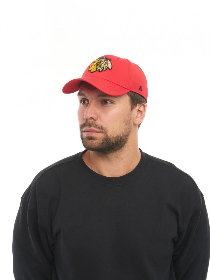 Бейсболка ATRIBUTIKA & CLUB Chicago Blackhawks, красн. 31515