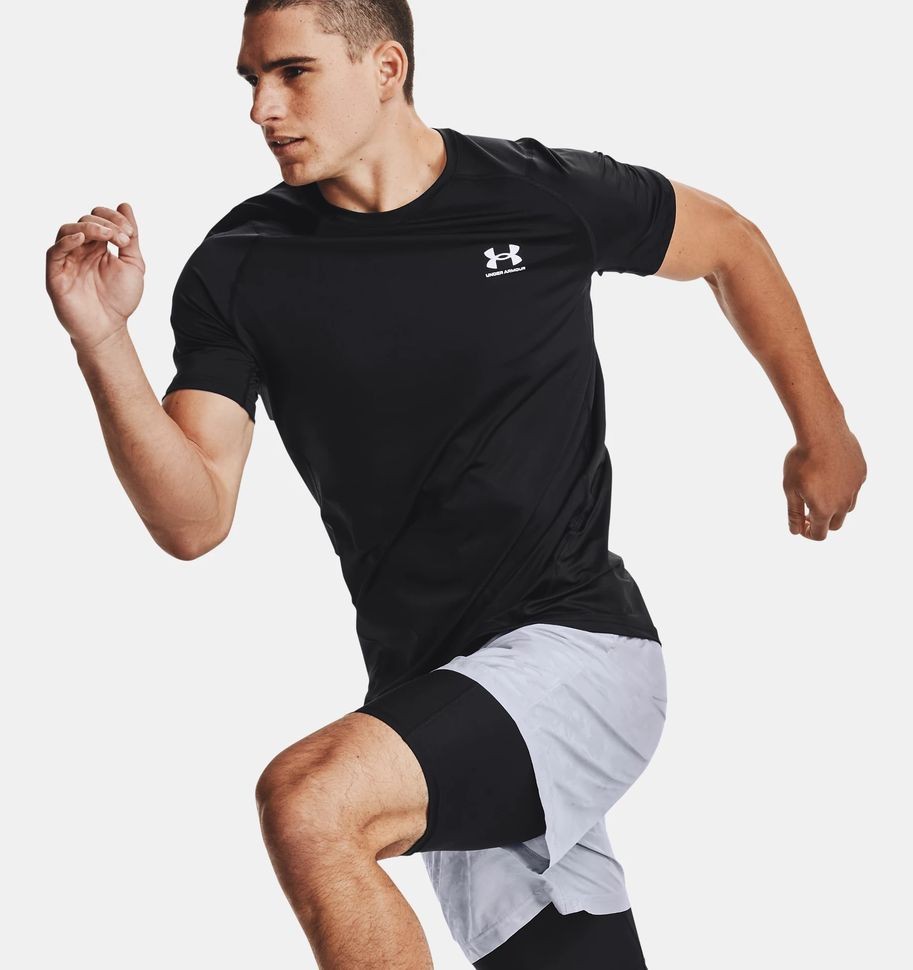 Футболка Under Armour UA HG Armour Fitted SS 1361683-001
