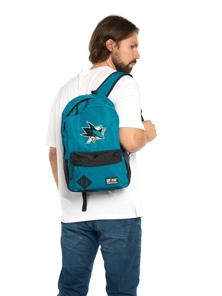 Рюкзак ATRIBUTIKA & CLUB San Jose Sharks, зелен. 58244