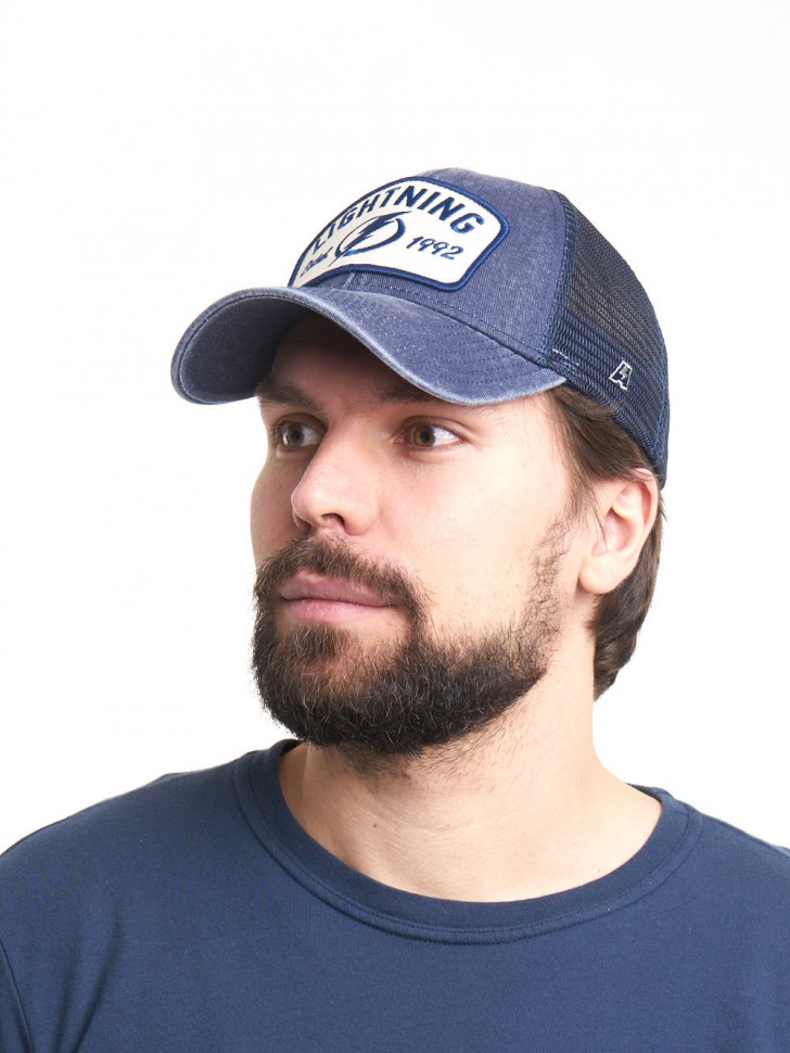 Бейсболка ATRIBUTIKA & CLUB Tampa Bay Lightning, син. 31114
