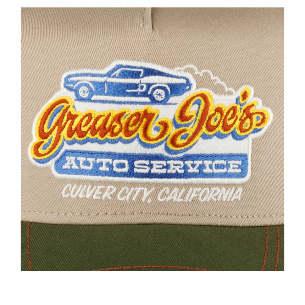 Бейсболка FWS 7761170 TRUCKER CAP GREASER JOES (оливковый бежевый) 72-102-73-00