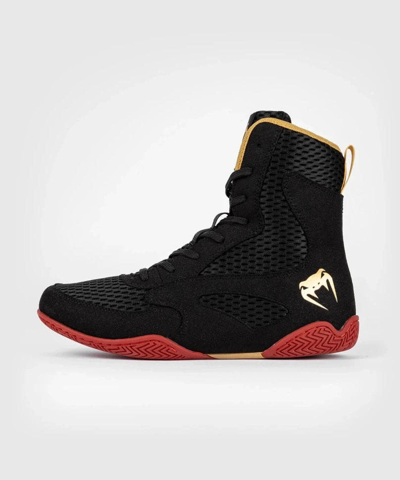 Боксерки Venum Contender Boxing Shoes - Black/Gold/Red Ven04958-603