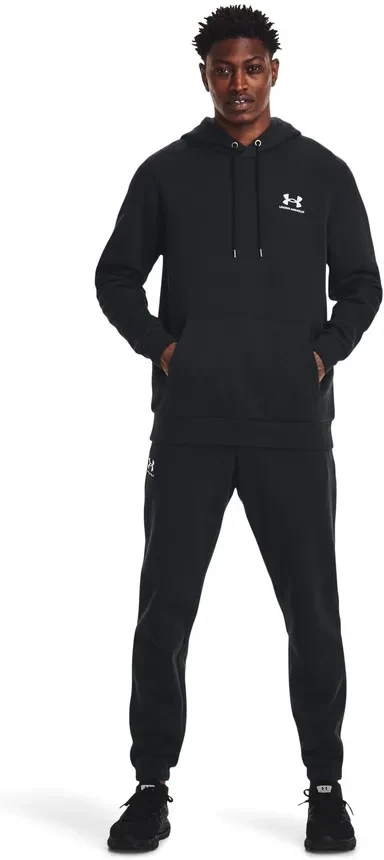 Толстовка Under Armour UA Essential Fleece Hoodie-BLK 1373880-001